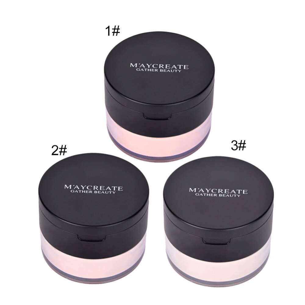 MayCreate-3-Colors-Make-Up-Face-Powder-Oil-control-Long-lasting-Loose-Powder-Set-Waterproof-Concealer